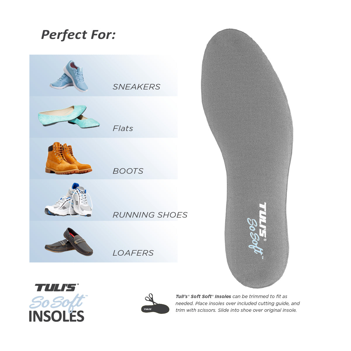 different types of shoes