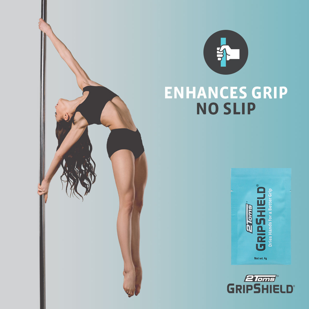2Toms GripShield, Single Packets, 6-Pack Bag