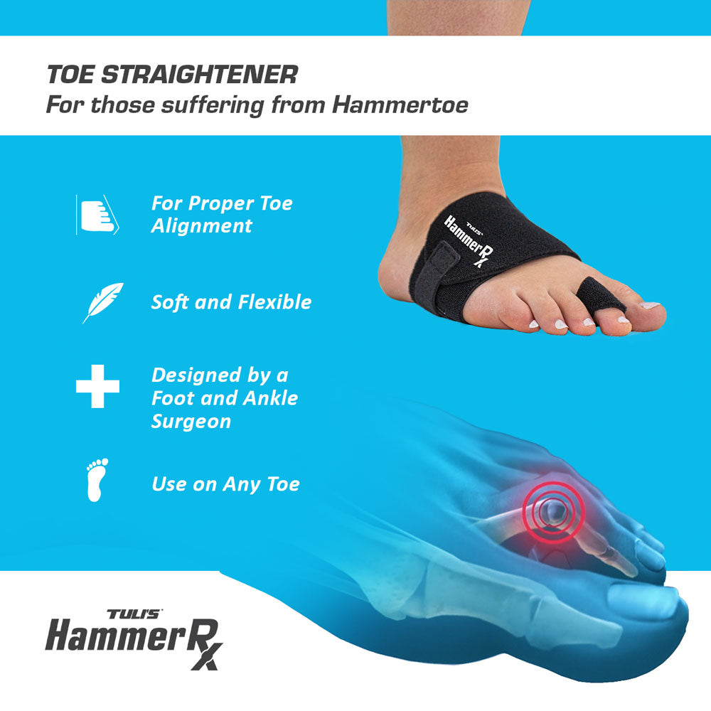 Tuli's HammerRx Toe Straightener features