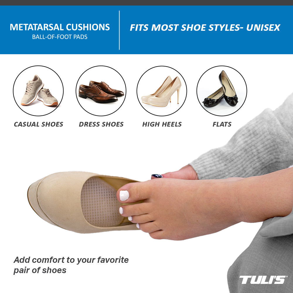 Different types of shoes and lady putting on high heels