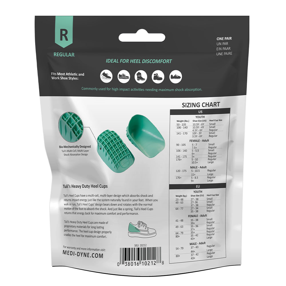 Tuli's Heavy Duty Heel Cups