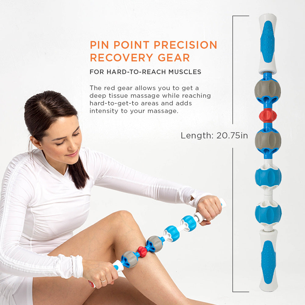 The red pinpoint precision gear