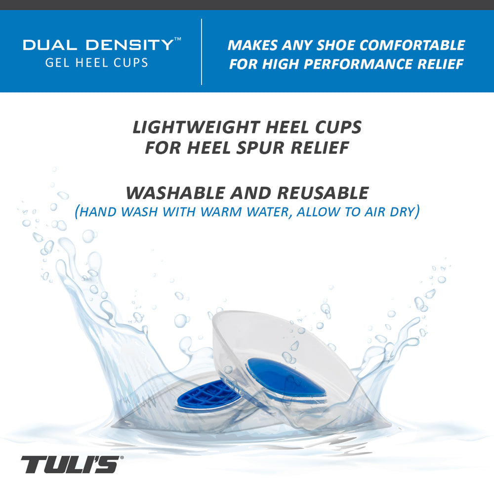 Tuli's Dual Density Heel Cups
