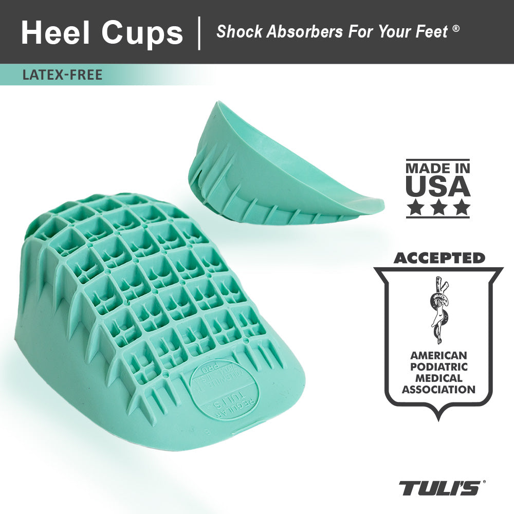 Tuli's Heel Cups are made in the USA