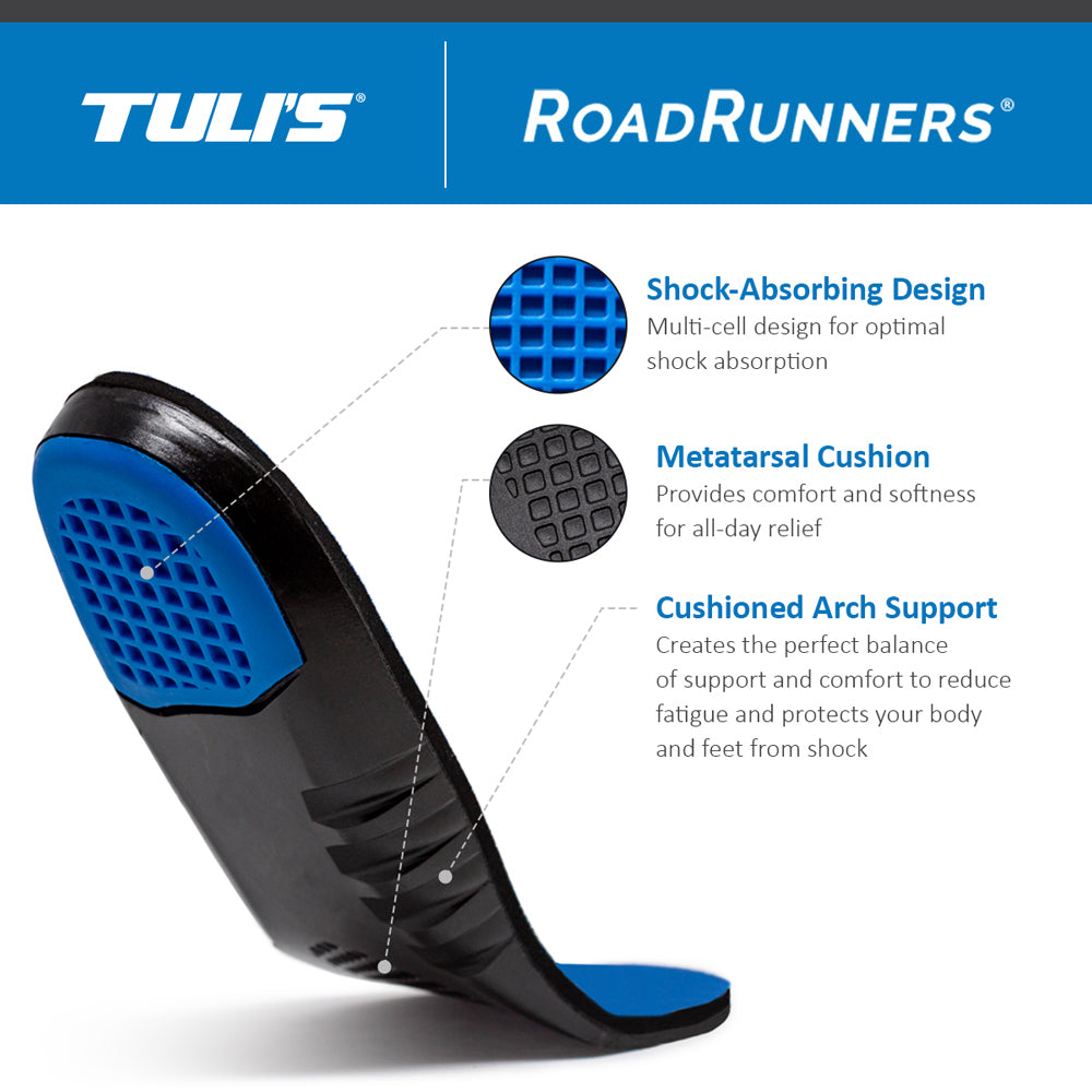Tuli's RoadRunners Insoles features