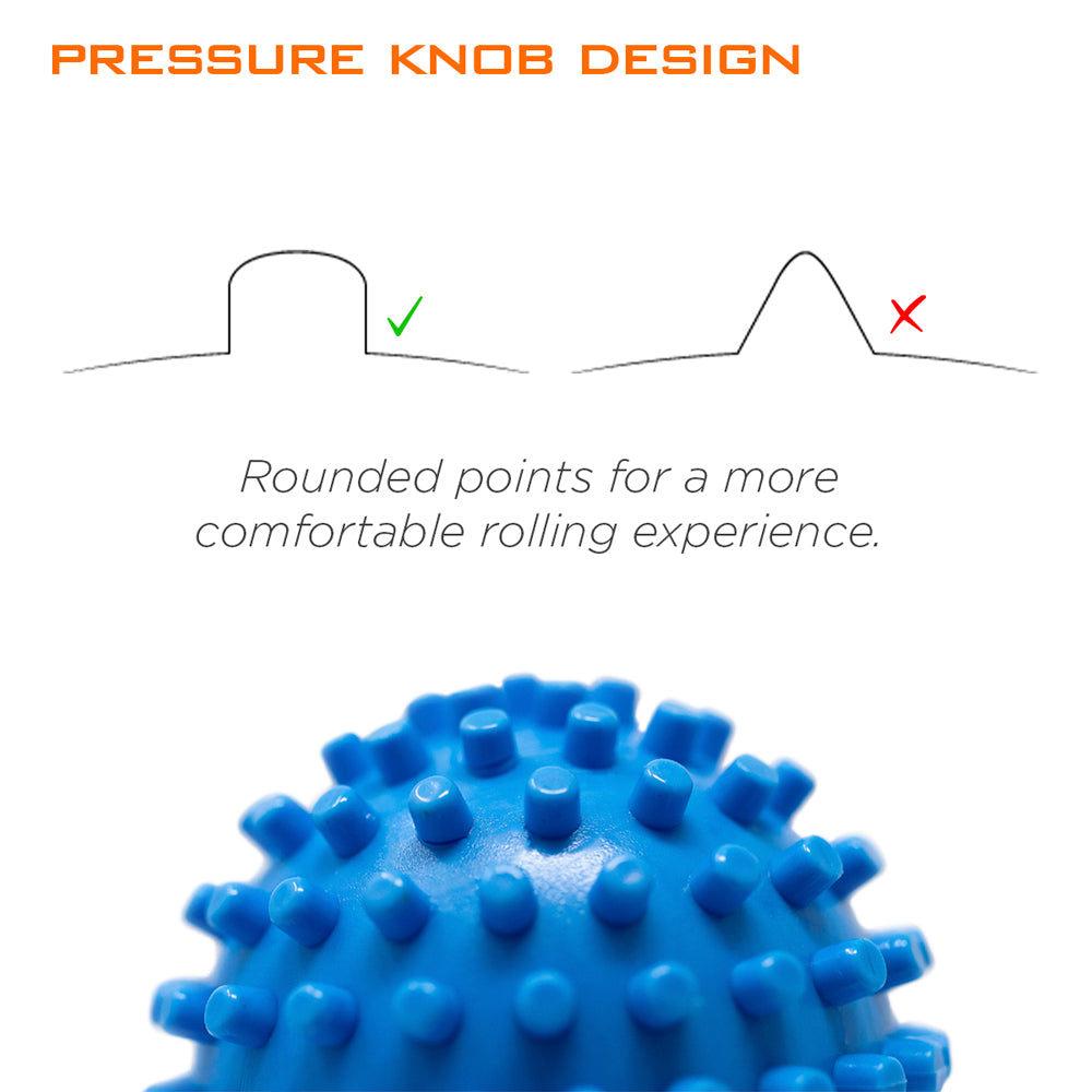 Illustration of Footy's pressure knobs
