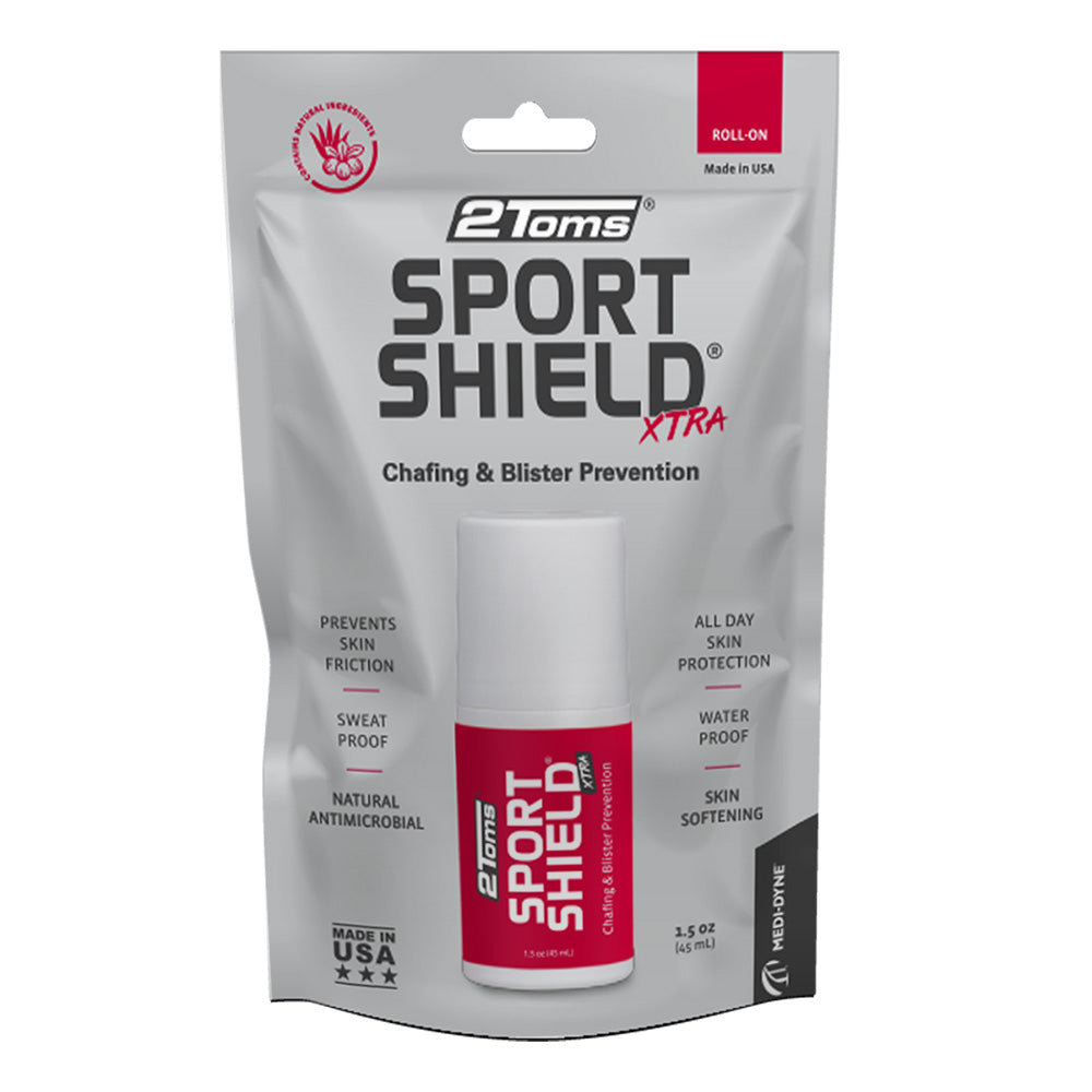 2Toms SportShield XTRA Roll-On Packaging
