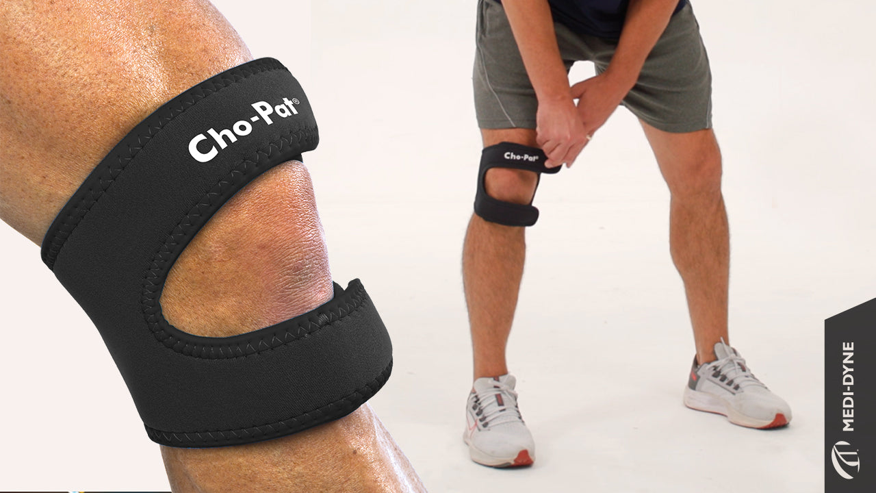 Cho-Pat Dual Action Knee Strap Video